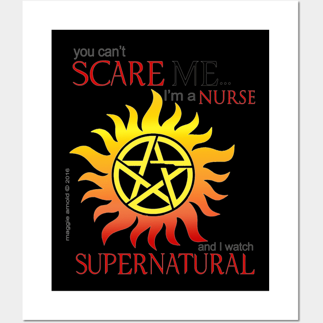 Supernatural Nurse Wall Art by Den Tbd